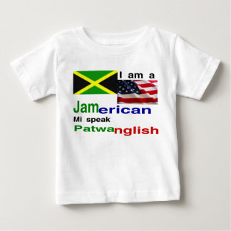 jamaican american baby tee
