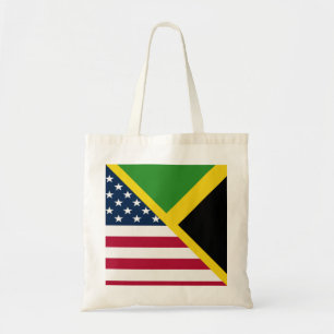 Jamaican American Flagga Jamaica United Stater Tygkasse