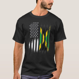 Jamaican American Hispanic Heritage Month Patriot T Shirt