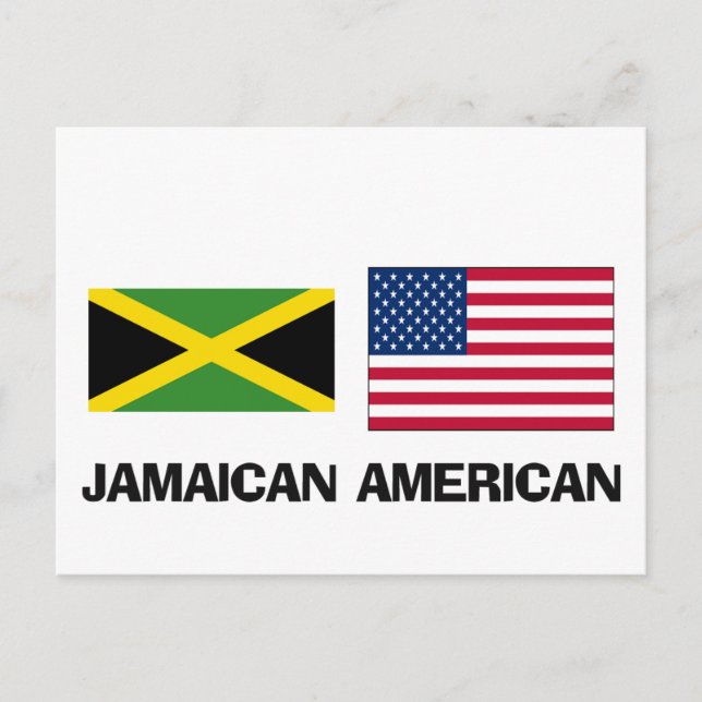 Jamaican American Vykort (Framsida)