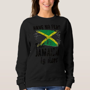 Jamaican är här Jamaica Flagga Jamaican Roots T Shirt