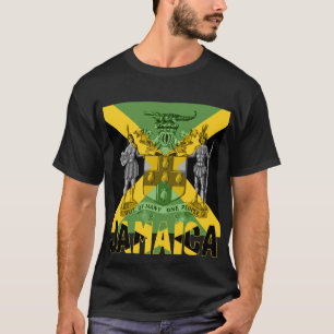 Jamaican av många människor t shirt