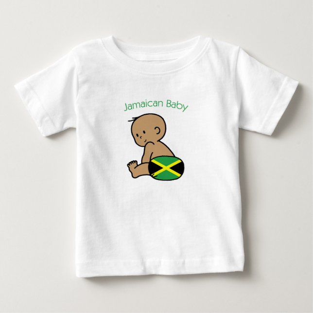 Jamaican Baby T-shirt (Framsida)