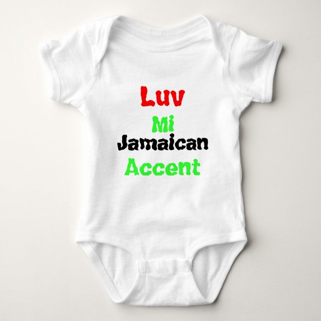 Jamaican baby t-shirts (Framsida)
