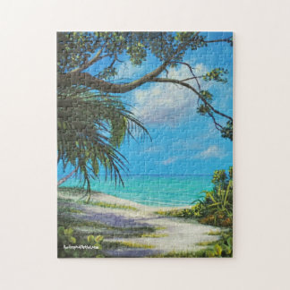 Jamaican Beach Puzzle with Gift Box, 252 Delar Pussel