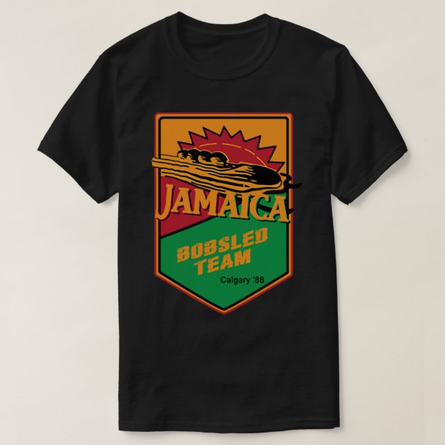 Jamaican Bobsled Team Coola Runnings Classic T-Shi T Shirt (Design framsida)