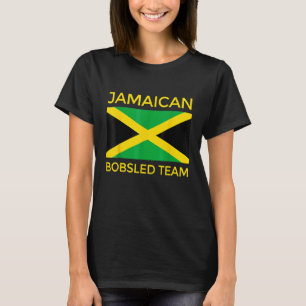 Jamaican Bobsled Team för fläkt i Jamaican T Shirt