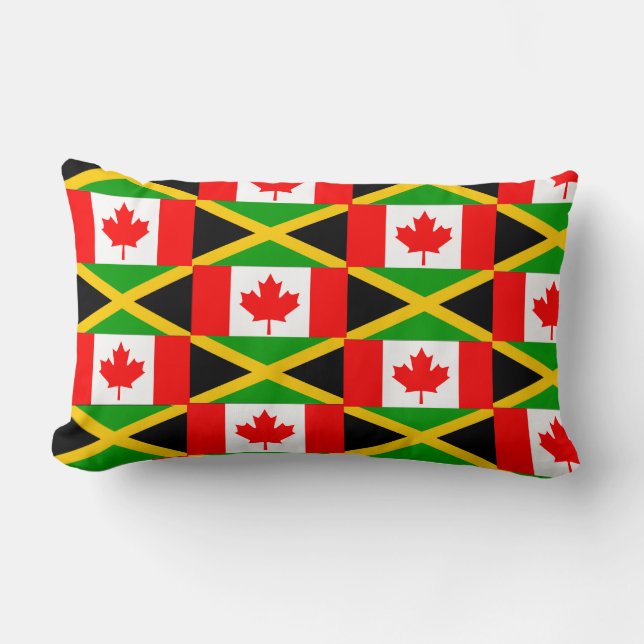 Jamaican-canadian Lumbarkudde (Framsida)