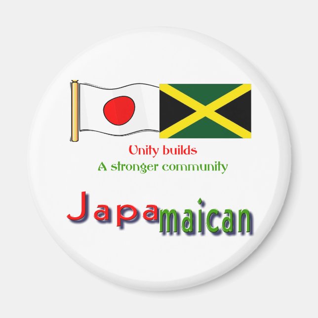 Jamaican-canadian Magnet (Framsidan)