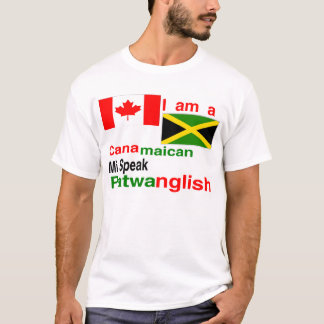 Jamaican canadian manar t-shirt