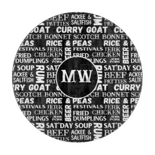 Jamaican Cuisine Caribbean Kitchen Monogram