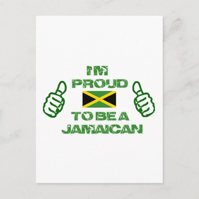 JAMAICAN DESIGN VYKORT (Framsida)