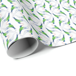 Jamaican Doctor Bird Wrapping Paper Presentpapper