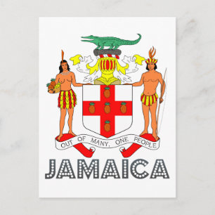 Jamaican Emblem Vykort