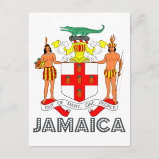 Jamaican Emblem Vykort