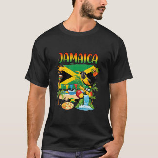 Jamaican Flag Outfit Kids Men Women Novelty Jamaic T Shirt