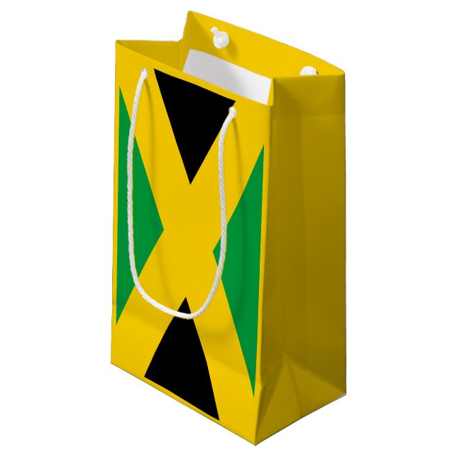 Jamaican flagga (Framsidan Vinklad)