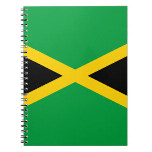 Jamaican Flagga Anteckningsbok