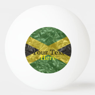 Jamaican Flagga - Crinkled Pingisboll