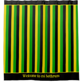 Jamaican Flagga Färgad Stripe