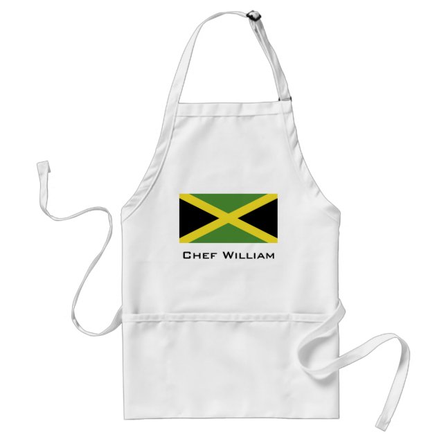 Jamaican Flagga Förkläde (Framsidan)