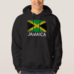 Jamaican Flagga Hoodie