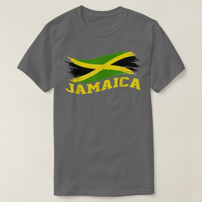 Jamaican Flagga Jamaica Det är i Manar Women Ki T Shirt (Design framsida)