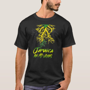 Jamaican Flagga Jamaica.. Det är i min Manar T Shirt