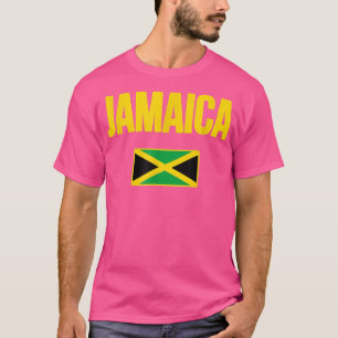 Jamaican Flagga Jamaica Gift Souvenir T Shirt