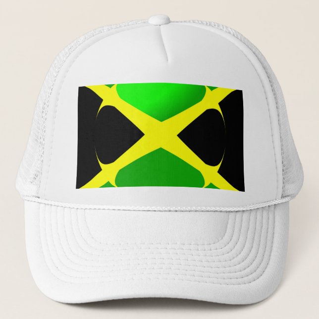 Jamaican Flagga Keps (Framsida)