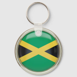 Jamaican Flagga Keychain Nyckelring