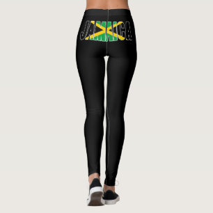 Jamaican Flagga Leggings