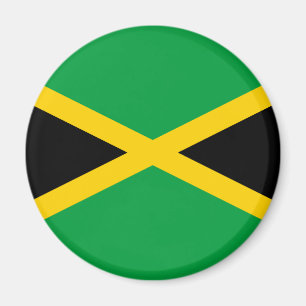 Jamaican Flagga Magnet