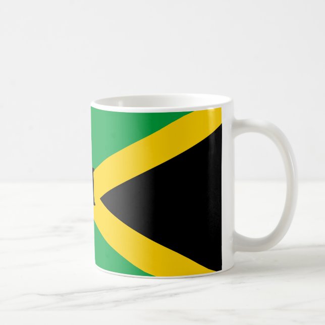 Jamaican flagga mugg (Höger)