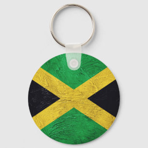 Jamaican Flagga Nyckelring
