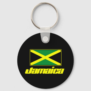 Jamaican Flagga Nyckelring