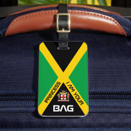 Jamaican-Flagga, påsar-märkre, Jamaica/Personlig Bagagebricka