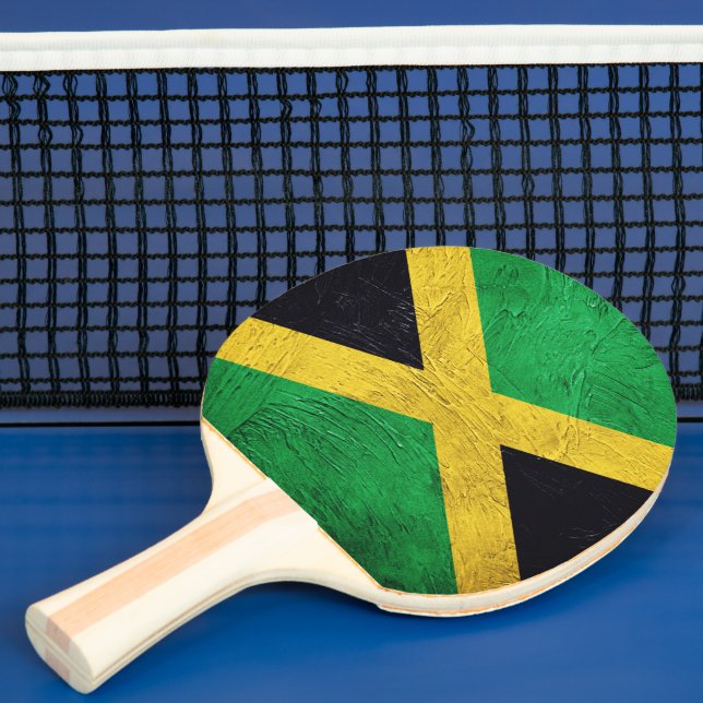 Jamaican Flagga Pingisracket (Insitu)