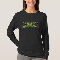 Jamaican Flagga Souvenir Jamaican Top Clothing