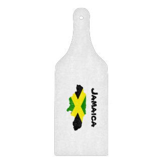 Jamaican Flagga Stamped Cshing Board