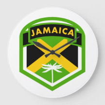 Jamaican Flagga Stil