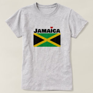 Jamaican Flagga T Shirt