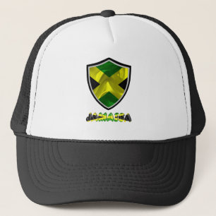 Jamaican flagga truckerkeps