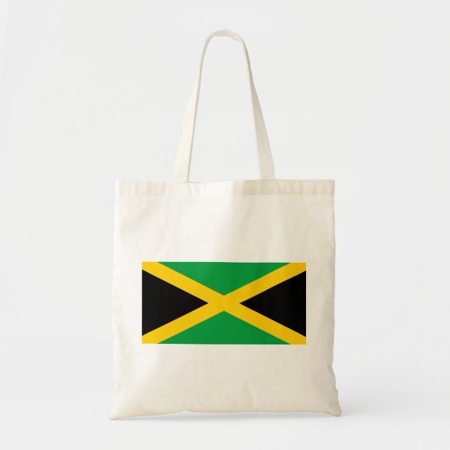 Jamaican Flagga Tygkasse (Framsidan)