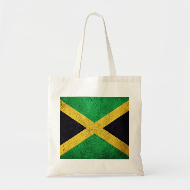 Jamaican Flagga Tygkasse (Framsidan)