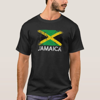 Jamaican Flagga | Vintage i Jamaica Gift T Shirt