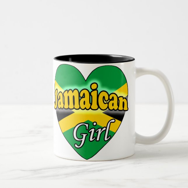Jamaican Girl Två-Tonad Mugg (Höger)