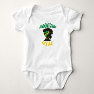 Jamaican Gyal Baby Bodydräkt T Shirt