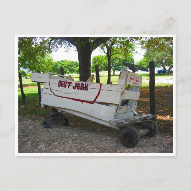 jamaican idiot vykort (Framsida)