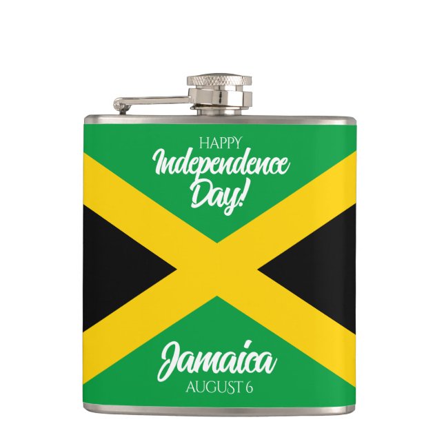 Jamaican Independence day Jamaica National Flagga Fickplunta (Framsidan)